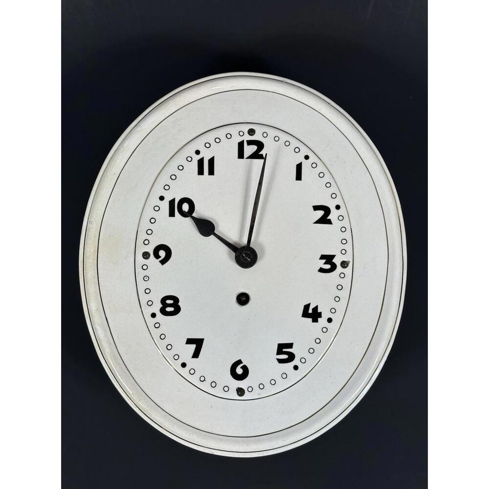 VINTAGE KIENZLE WALL CLOCK DESIGN ART DECO GERMANY 1930s HAND WIND WORKING